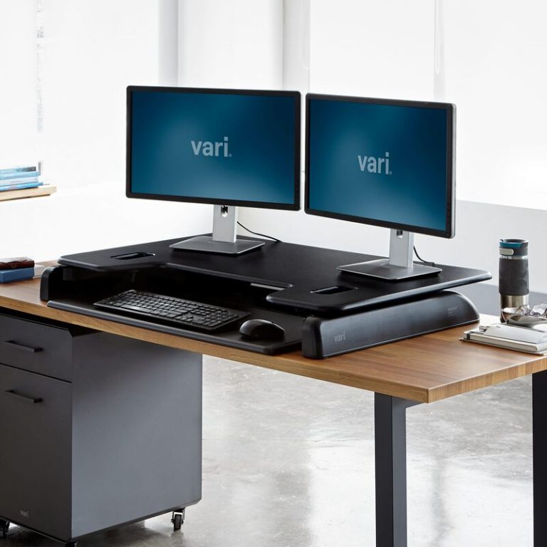 VariDesk® Tall 40 Black – Standing Desks Office Furniture | VARIDESK is